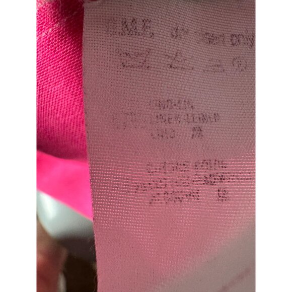 Vintage Accento By Marzotto Pink Button-Up Womens Blouse Made In Italy Long Slee - Picture 9 of 16